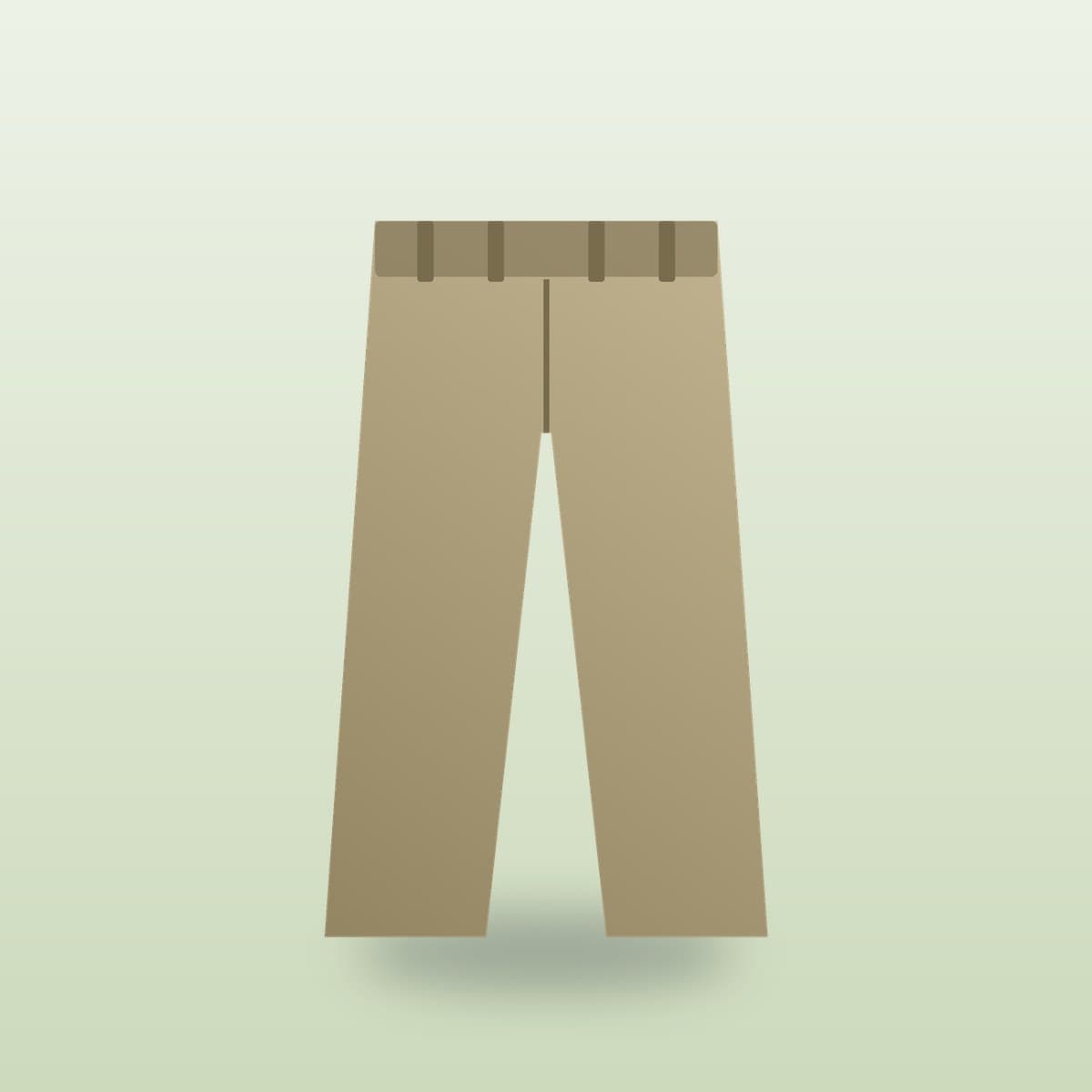 Slim Fit Chinos in Khaki